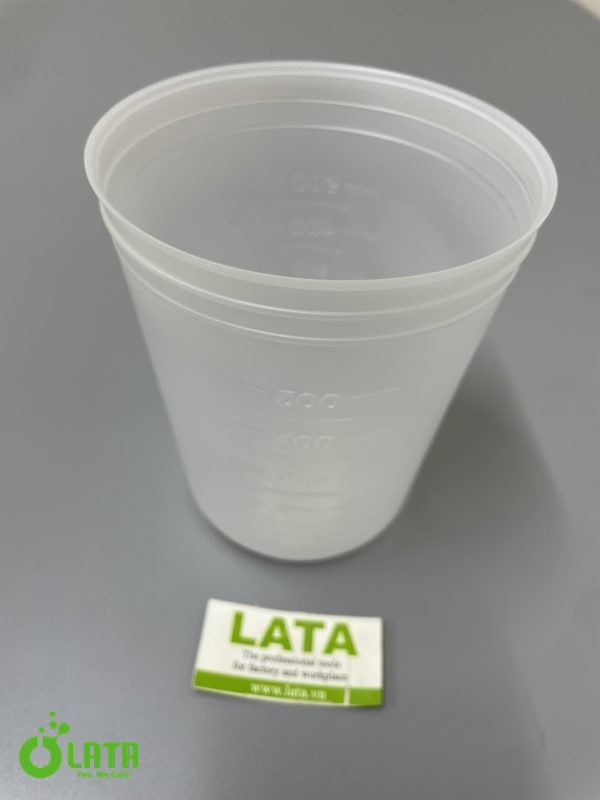 PP disposable beaker Cốc nhựa 500ml - Ảnh 2