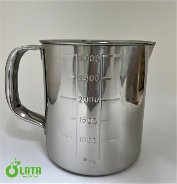 Stainless steel beaker Ca inox 3L　