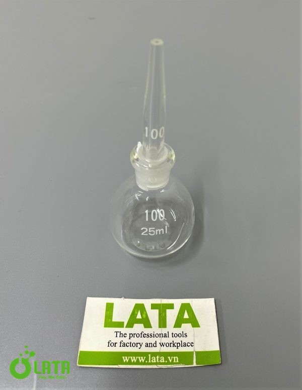 Specific Gravity Bottle Chai thủy tinh 25ml - Ảnh 2