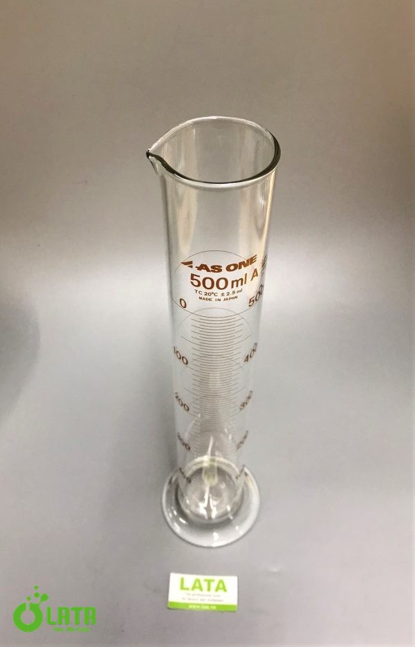 Glass Cylinder Ống đong 500mL - Ảnh 2