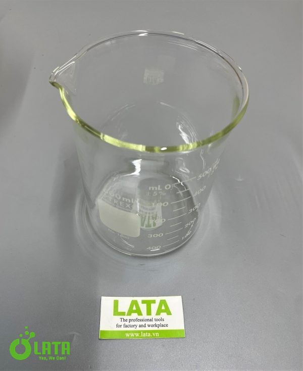 Glass Beaker Cốc thủy tinh 600ml - Ảnh 2
