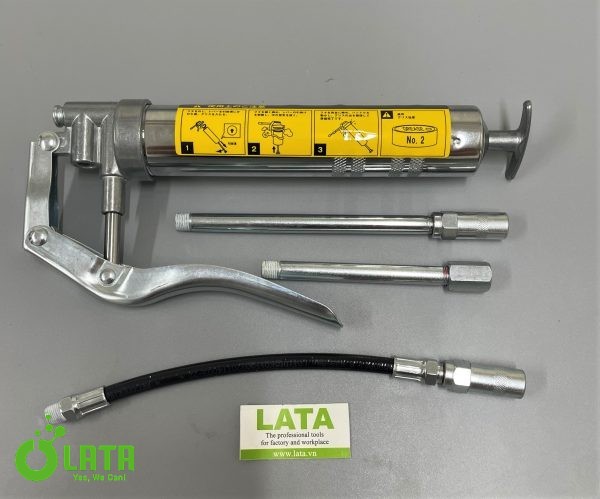 Pistol type lever gun set Dụng cụ bơm mỡ - Ảnh 2